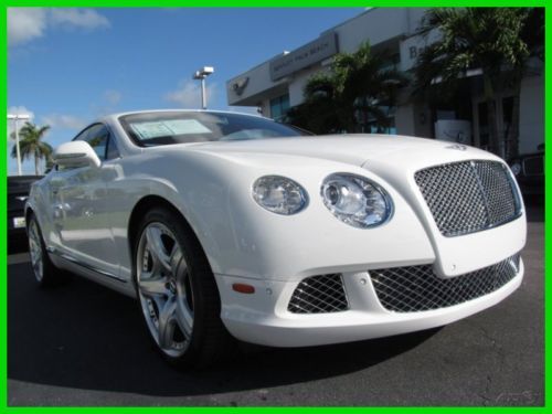 12 glacier white 6l w12 awd twin turbo *mulliner specification *florida