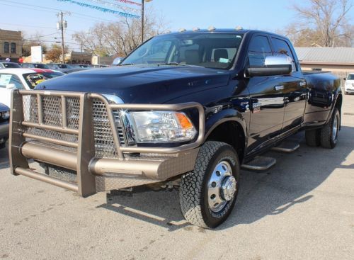 6.7l diesel laramie drw dually 4x4 leather navigation climate seats gooseneck