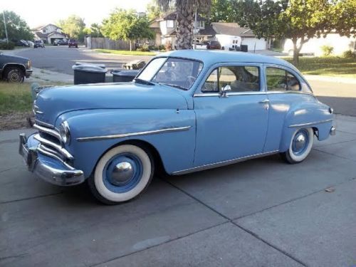 1950 plymouth p10 fulton visor skirted (very rare)