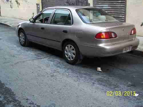 1999 COROLLA 4DR TAN/TAN CLOTH AUTO 122K RUNS NICE GAS SAVER, US $2,500.00, image 5
