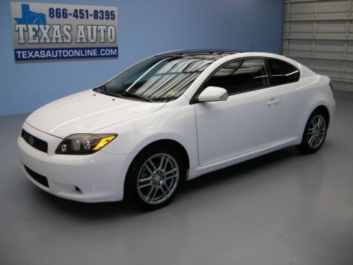 We finance!!!  2008 scion tc coupe pano roof 5-speed a/c cd 38k mi texas auto