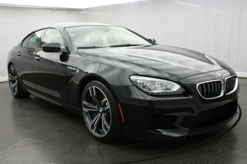 2014 bmw m6 gran coupe base sedan 4-door 4.4l - black/black, m double clutch