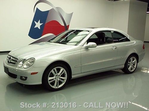 2007 mercedes-benz clk350 p1 sunroof nav htd seats 40k texas direct auto