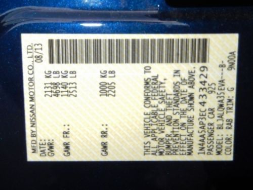 FINANCE ONE OWNER CLEAN BLUE GRAY FWD AUTO MANUAL POWER SUNROOF WHEELS CRUISE, image 47