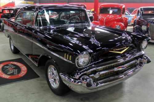 57 chevy bel air frame off restoration gorgeous 4 speed