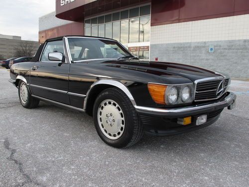 1986 mercedes 500sl - european version/u.s. import - 47,140 miles - well kept