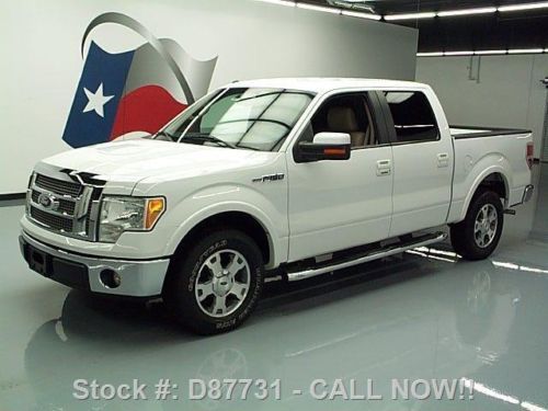2010 ford f150 lariat crew climate seats side steps 35k texas direct auto