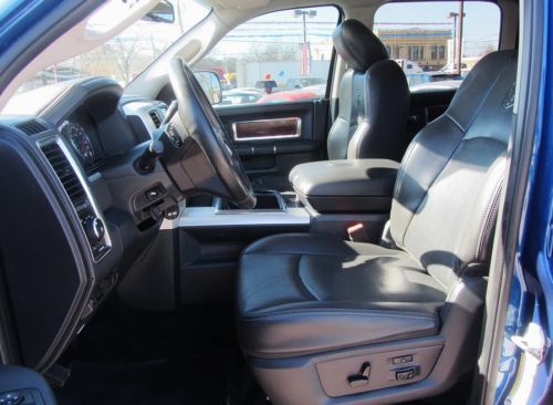 6.7L I6 Diesel Laramie 4x4 Navigation Leather Climate Seats 8ft Bed Black XD Rim, image 18