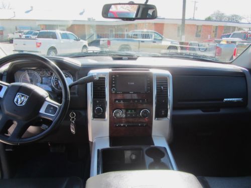 6.7L I6 Diesel Laramie 4x4 Navigation Leather Climate Seats 8ft Bed Black XD Rim, image 19