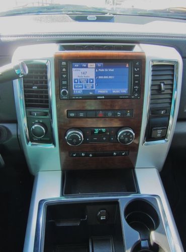 6.7L I6 Diesel Laramie 4x4 Navigation Leather Climate Seats 8ft Bed Black XD Rim, image 30