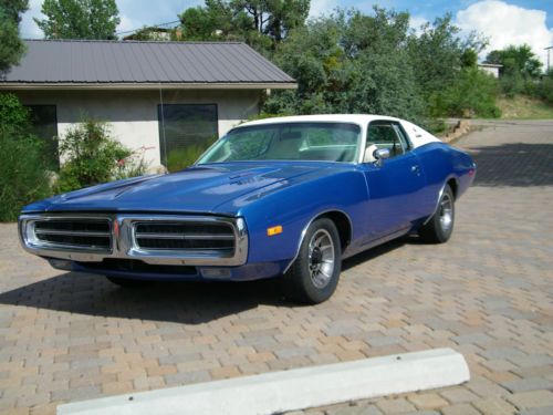 1972 special edition dodge charger b5 blue