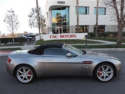 2008 aston martin vantage volante convertible skye silver low miles / serviced