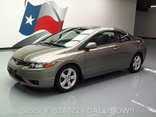 2007 honda civic ex coupe auto sunroof alloy wheels 57k texas direct auto
