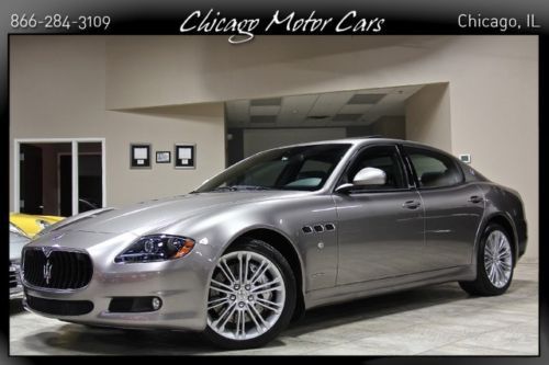 2012 maserati quattroporte executive gt sedan $143k + msrp fully loaded!