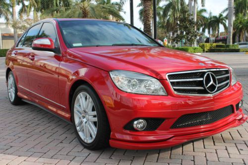 2008 mercedes-benz c300 sport sedan-low mileage-fla-kept-lowest price in the usa