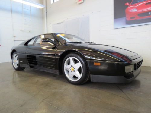 348ts f119 v8, fully serviced, leather, 5 speed manual, ferrari car cover