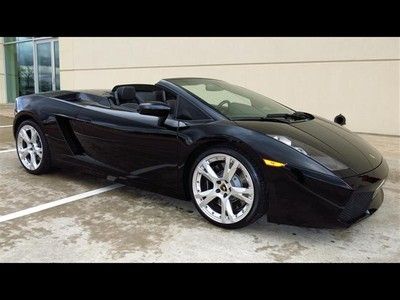 2008 gallardo spider sequential e- gear navigation callisto carbon