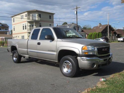 2003 gmc sierra 2500 heavy duty extended cab 4x4 ready for work no reserve