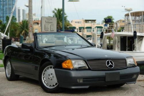 1990 mercedes 300 sl convertible-hardtop