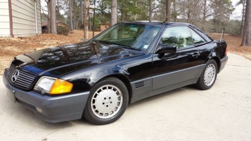 1990 MERCEDES 300 SL CONVERTIBLE-HARDTOP, image 2