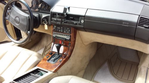 1990 MERCEDES 300 SL CONVERTIBLE-HARDTOP, image 12