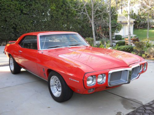 1969 pontiac firebird 400 - 6.6l coupe automatic