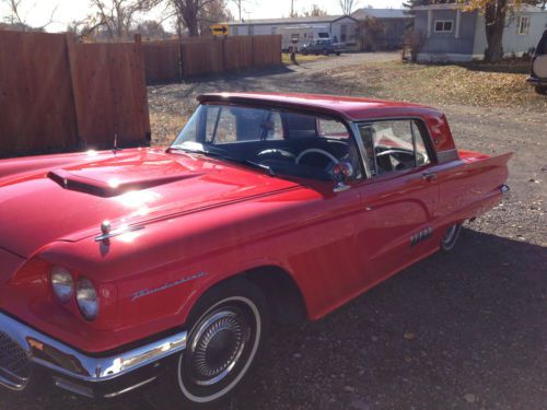 1958 ford thunderbird base hardtop 2-door 5.8l