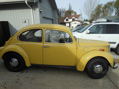 1972 volkswagen beetle base 1.6l