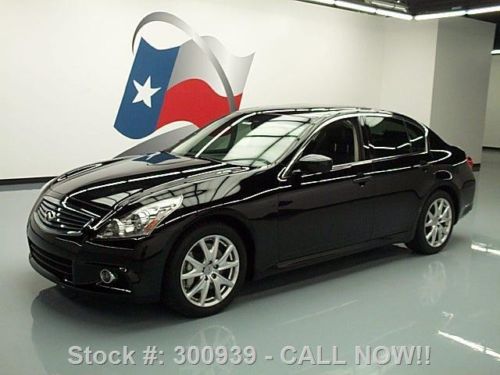 2011 infiniti g37 sport sedan sunroof nav rear cam 59k texas direct auto