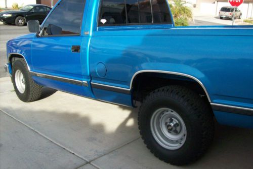 Chevy Shortbed Truck Blue, image 9
