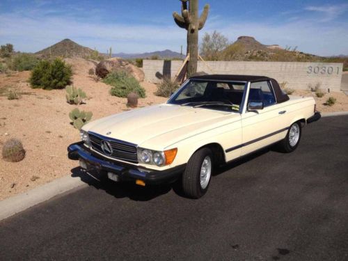 1983 mercedes 380sl convertible