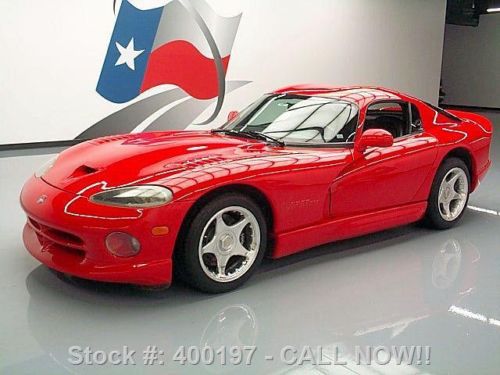 1998 dodge viper gts v10 leather polished wheels 35k mi texas direct auto