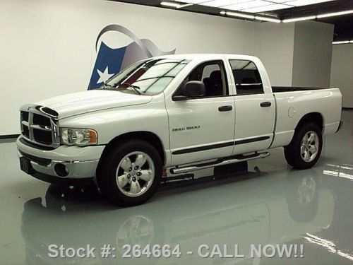 2004 dodge ram crew cab v8 auto side steps 20&#039;s 70k mi texas direct auto