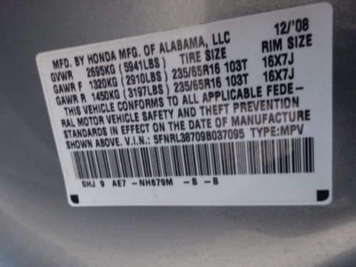 NO RESERVE! ONLY ONE OWNER! ALL POWER NAV DVD/TV LEATHER 8 SEATS BACKUP CAMERA, image 58