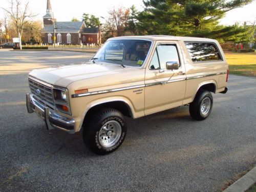 1985 ford bronco xlt with 5.8 ho 4v