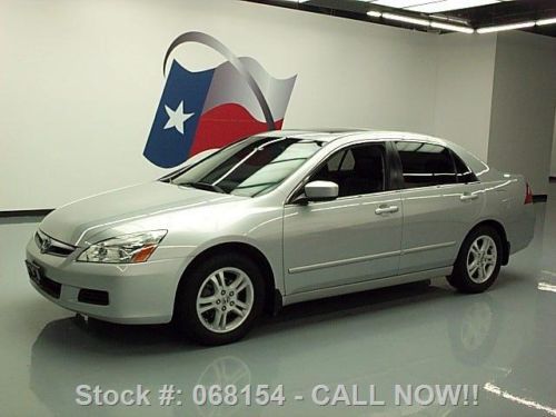 2006 honda accord ex sunroof nav htd leather 66k miles texas direct auto