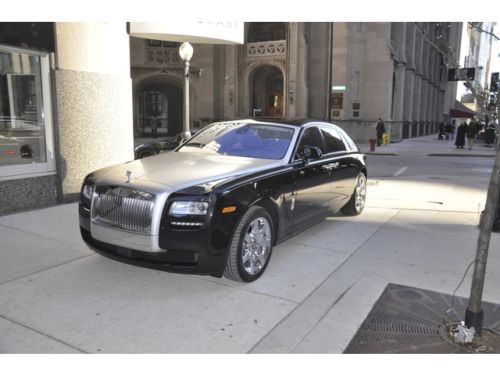 2012 rolls royce ghost ewb.  diamond black with dark spice