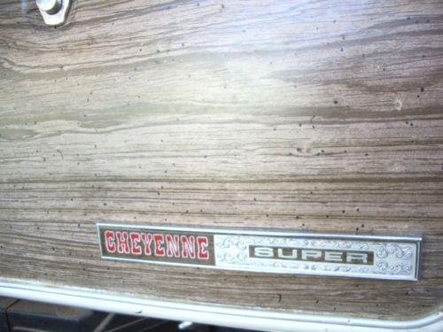 1972 CHEYENNE SUPER C 10 LONG BED PICKUP TRUCK, image 2