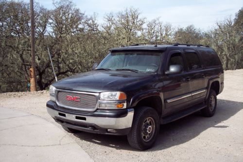 2003 gmc yukon xl  2500 4x4 duramax diesel conversion salvage suburban