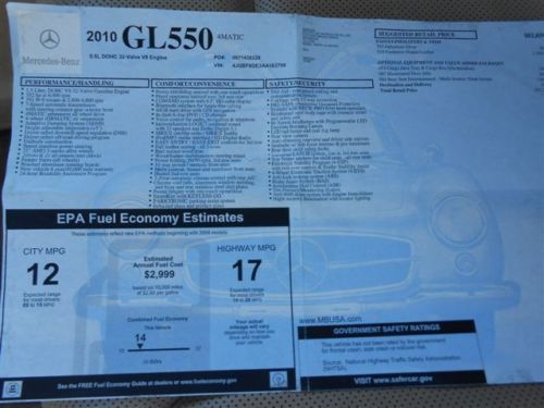 Mercedes-Benz GL-Class GL550 4Matic AWD, US $39,950.00, image 21