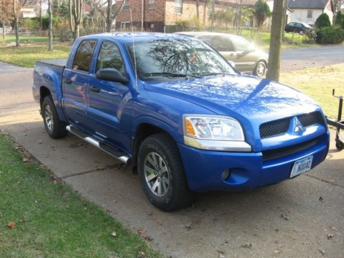 2007 mitsubishi raider 4-door (double-cab) pickup 4x4