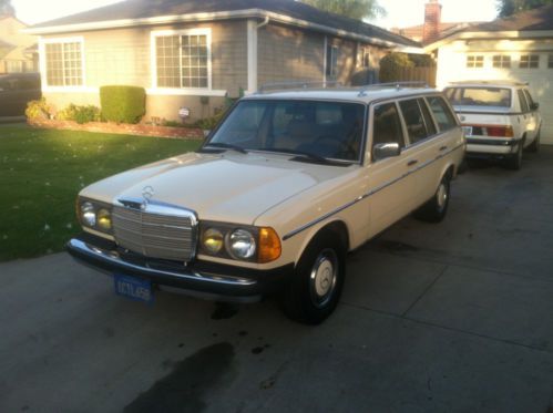 1981 mercedes-benz 300td touring - excellent condition, very clean car