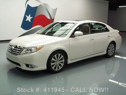 2011 toyota avalon ltd sunroof leather nav xenon 44k mi texas direct auto