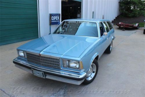 79 1979 chevrolet malibu wagon v-8 rare 4 speed
