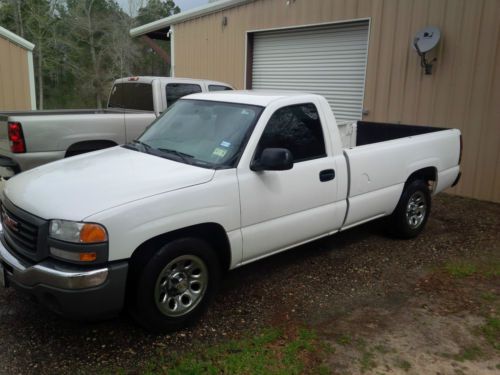 2006 gmc sierra 1500 sl standard cab pickup 2-door 4.3l