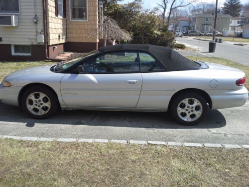 2000 chrysler sebring jxi convertible 2-door 2.5l