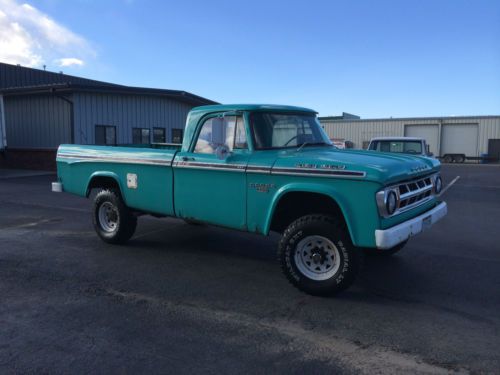 Clean 68 power wagon