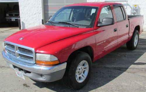 2001 dodge dakota slt crew cab pickup 4-door 4.7l