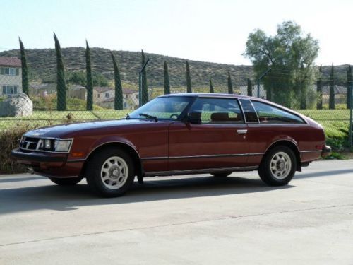 1981 toyota celica supra -- 1 owner -- 69k miles -- california car