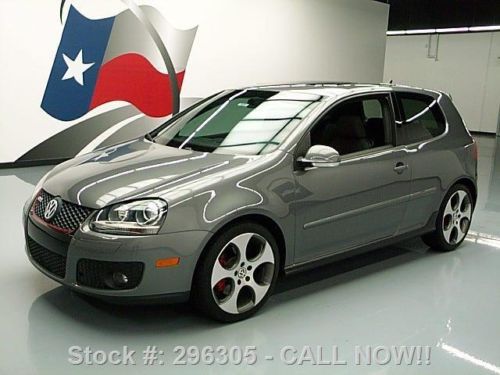 2008 volkswagen gti turbo auto sunroof paddle shift 64k texas direct auto